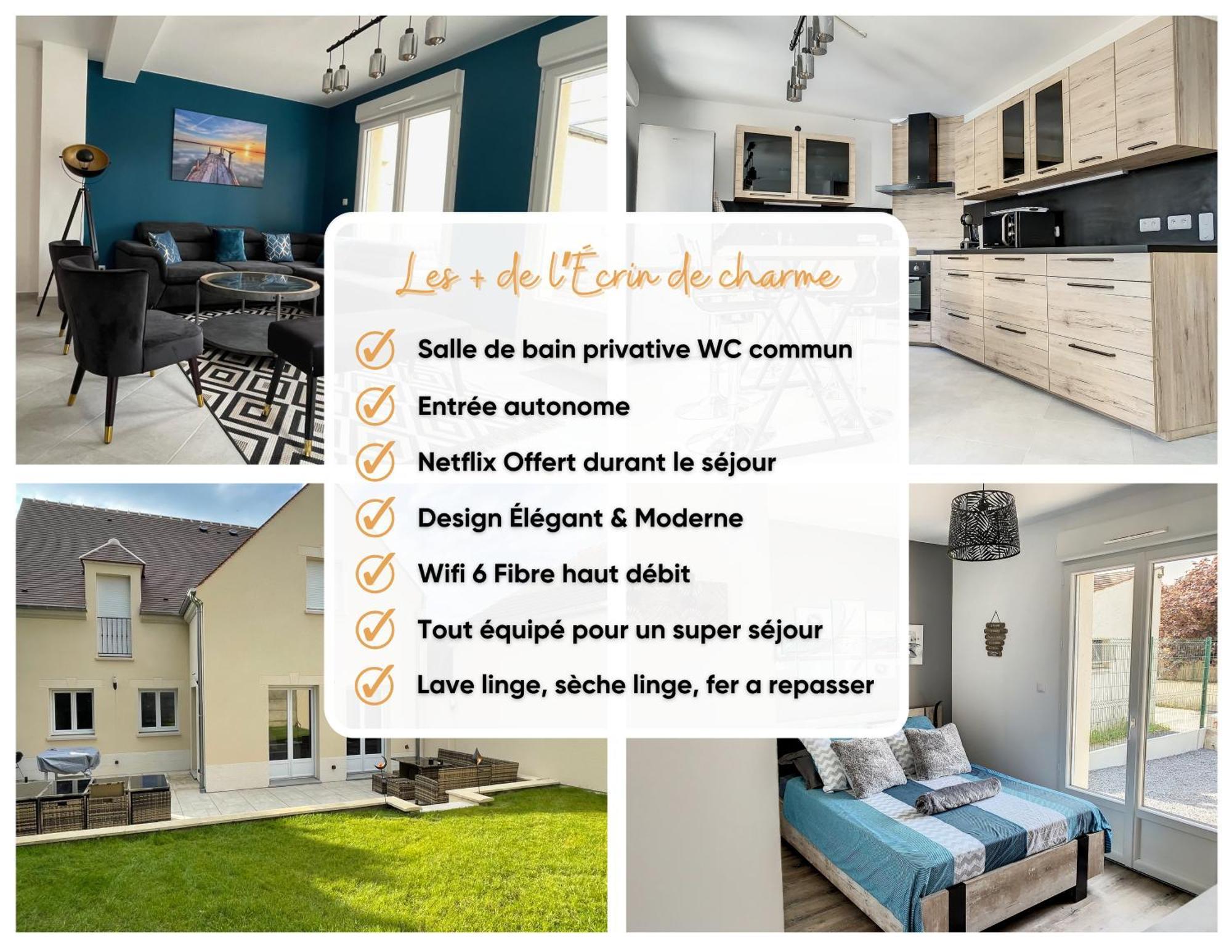 Chambre Songe Dans Maison Au Calme Compiègne Dış mekan fotoğraf